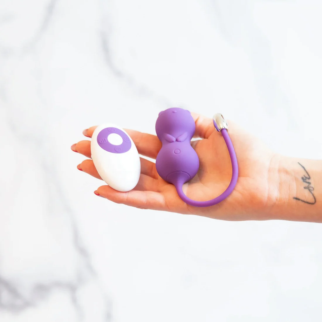 Emojibator Kitty Cat Kegel Vibrator with Remote