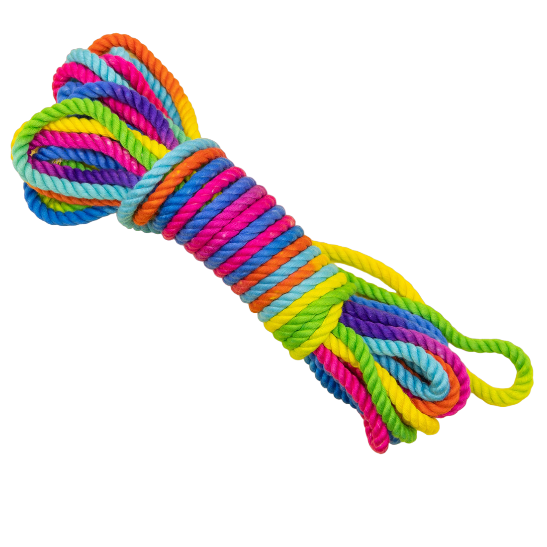 Emojibator Unicorn Rainbow Bondage Rope – 8m Bamboo Silk Rope