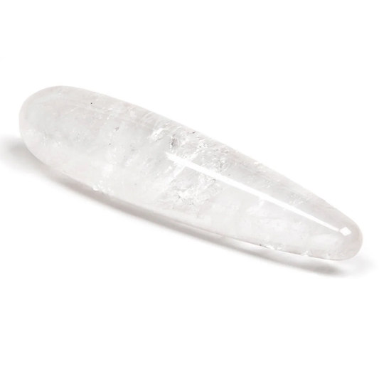 Chakrubs Prism Original Wand made from pure clear quartz crystal, hand-carved pleasure wand for intimacy and healing