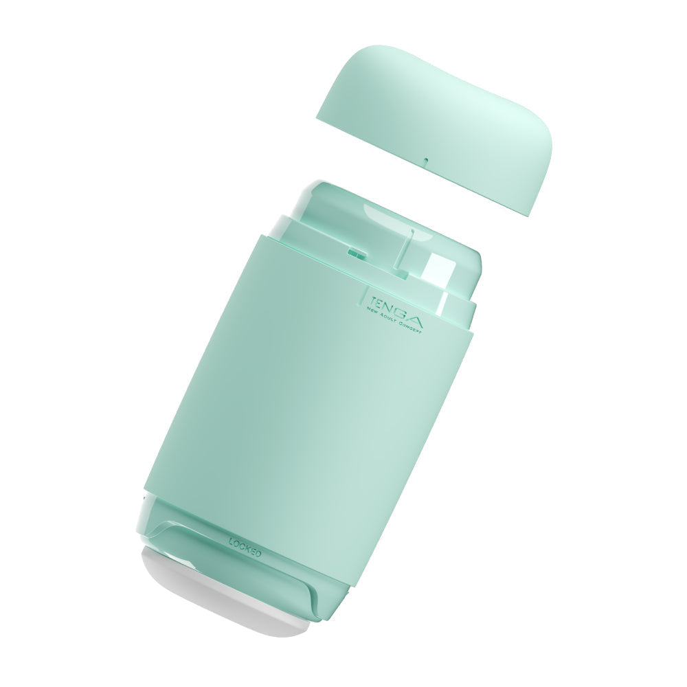 Tenga Puffy Male Masturbator - Mint Green