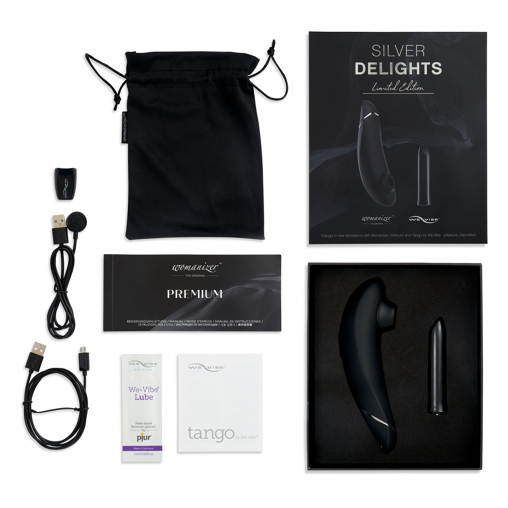 We-Vibe Golden Moments Collection 2 – Black and Gold Luxury Couples Vibrator Gift Set