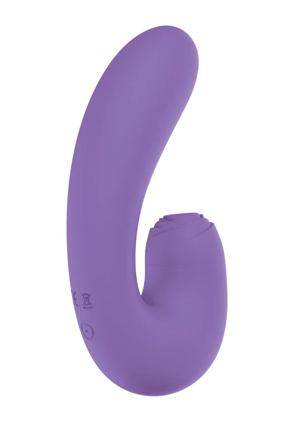 Nasstoys Blaze Suction Thumper Vibe – Dual Motor Rabbit Vibrator with Suction - Lavender