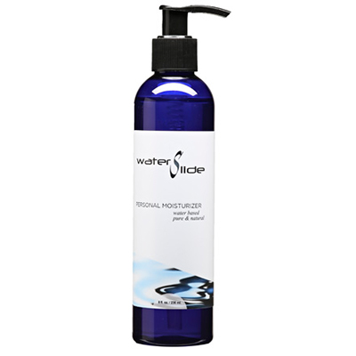 Earthly Body Waterslide Natural Personal Moisturizer Lube Bottle