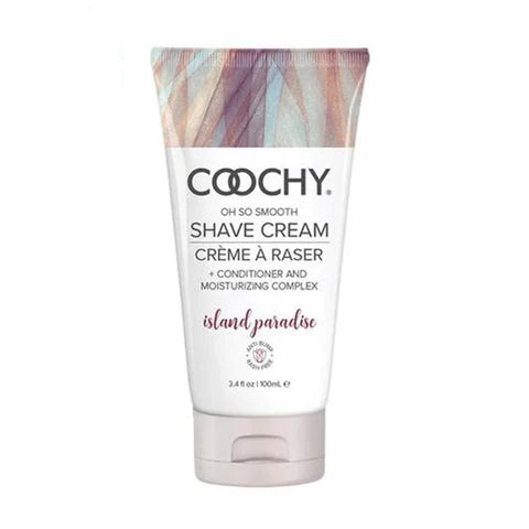 Coochy Cream Island Paradise Shave Cream - 3.4 oz / 7.2 oz /1 2.5 oz / 32 oz