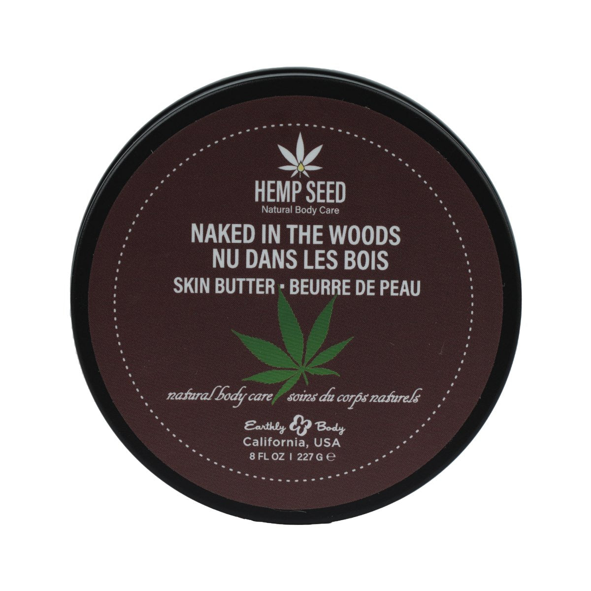 Hemp Seed Skin Butter – Naked in the Woods - 8 oz / 227 g