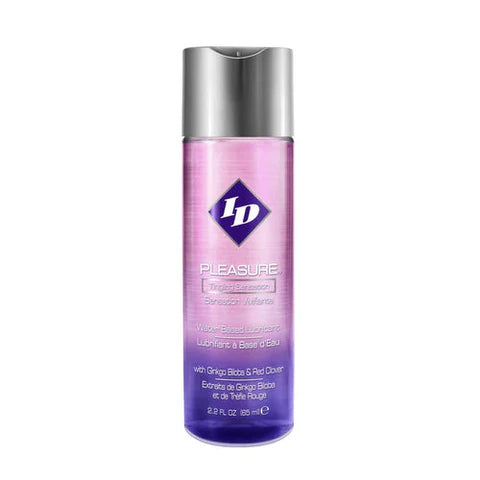 ID Lubricants Pleasure Water-Based Lube – 2.2 oz / 4.4 oz / 8.5 oz / 17 oz