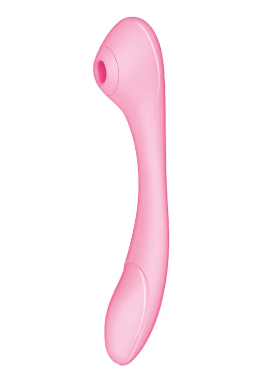 Nasstoys Blaze Bendable Suction Massager – Flexible Clitoral Suction & G-Spot Vibrator in Body-Safe Silicone