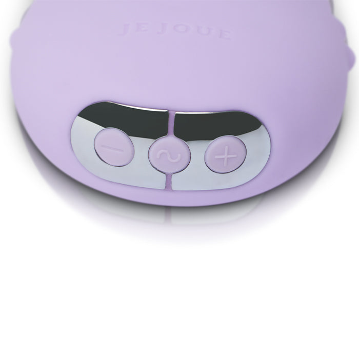 Close-up of dotted side of Mimi Deux for enhanced clitoral stimulation