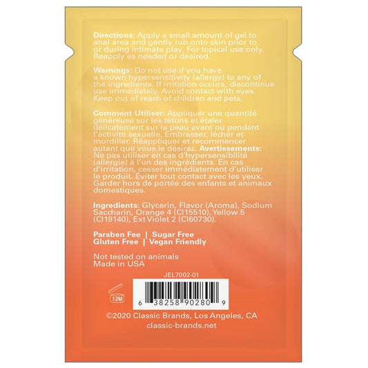 Jelique Honey Buns Warming Anal Gel – 1 mL Trial Size