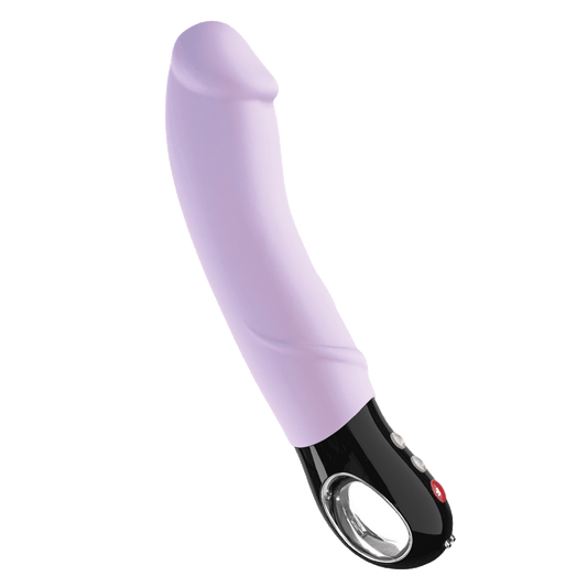 Detailed view of G-spot ridge and realistic silicone texture