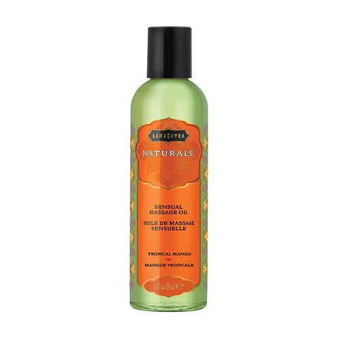 Kama Sutra Naturals Tropical Mango massage oil – 2oz bottle