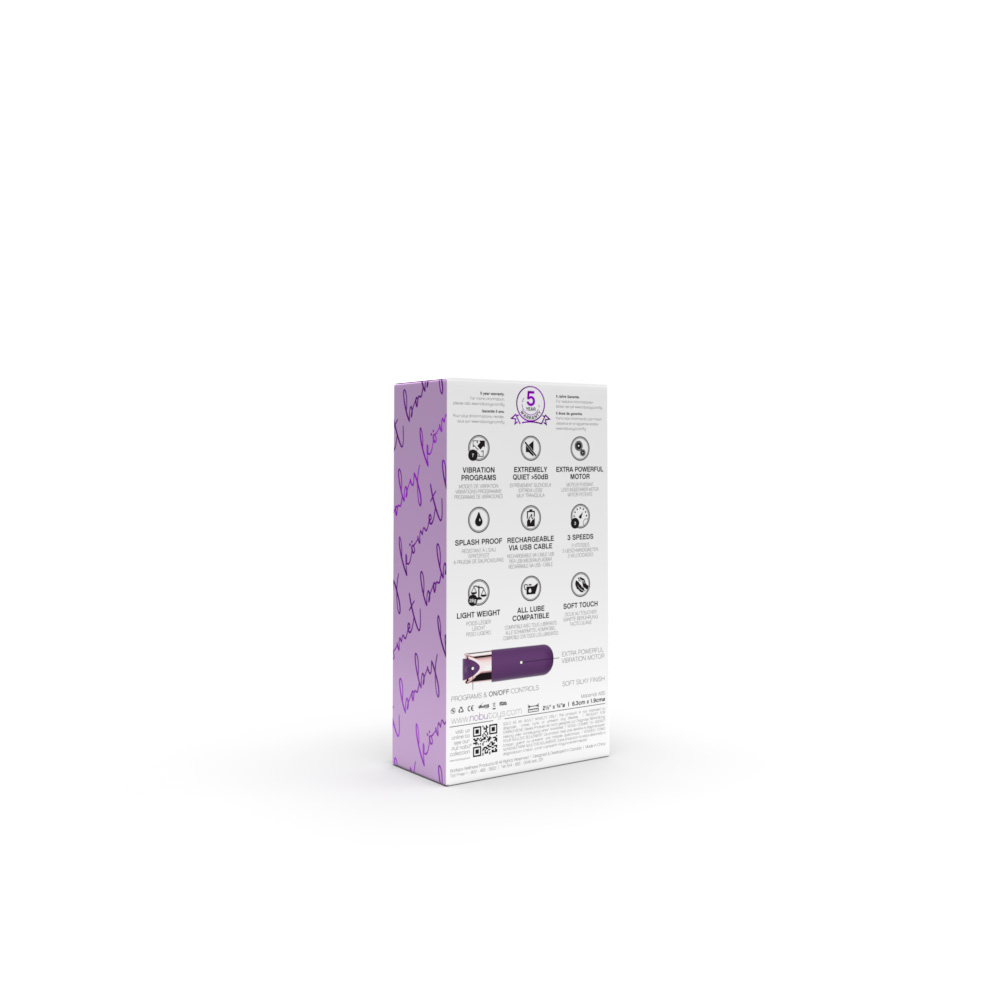 Whisper quiet clitoral vibrator with soft-touch silicone surface