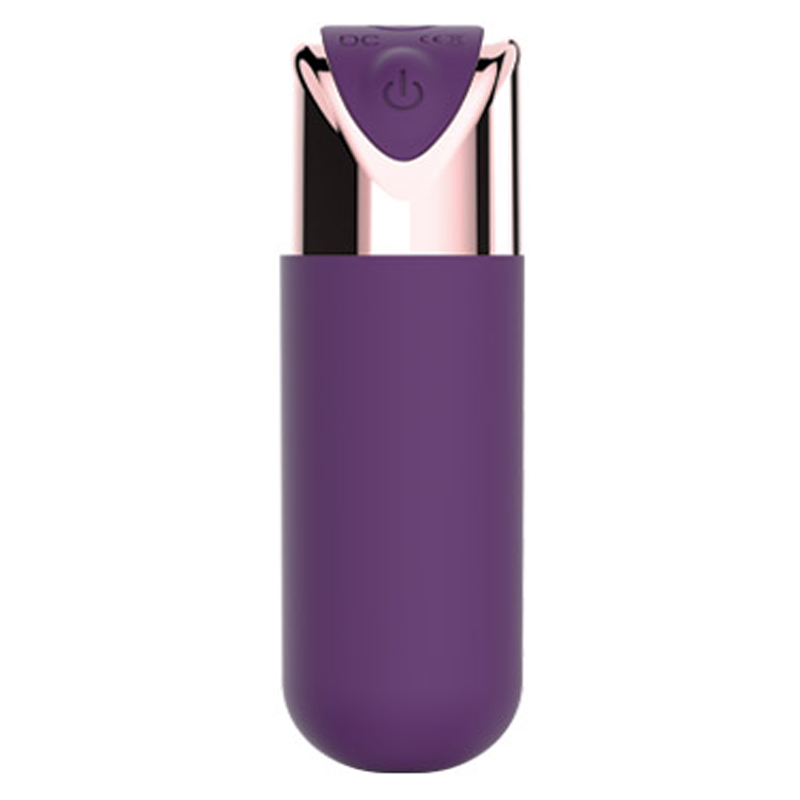 Travel-sized bullet vibe with 7 modes and USB charging