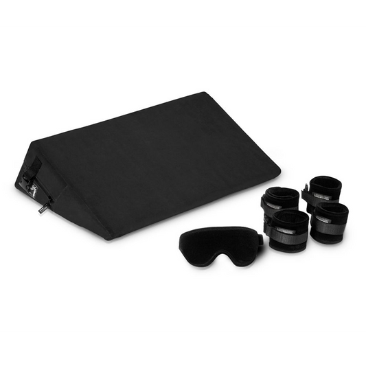 Liberator Black Label Wedge W/Cuffs - Black