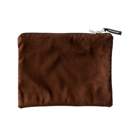 Liberator Zappa Toy Bag - Chocolate Microsuede
