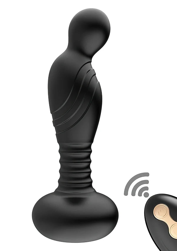 Nasstoys Ass-Sation Remote Vibrating P-Spot Plug with Remote – PurpleNight.ca