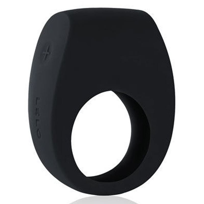 LELO TOR 2 – Black Vibrating Silicone Cock Ring with Adjustable Patterns