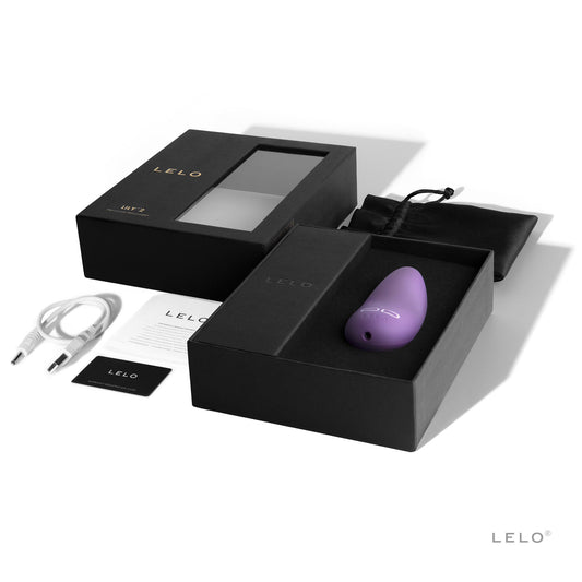 LELO LILY 2 luxury scented vibrator – compact external massager in soft-touch finish with USB charging and 8 vibration patterns.