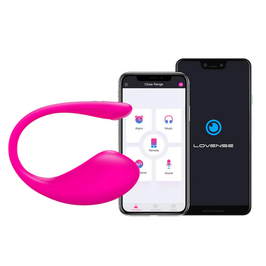 Lovense Lush 3 – Pink Wearable Vibrator with App Control for Long-Distance Couples