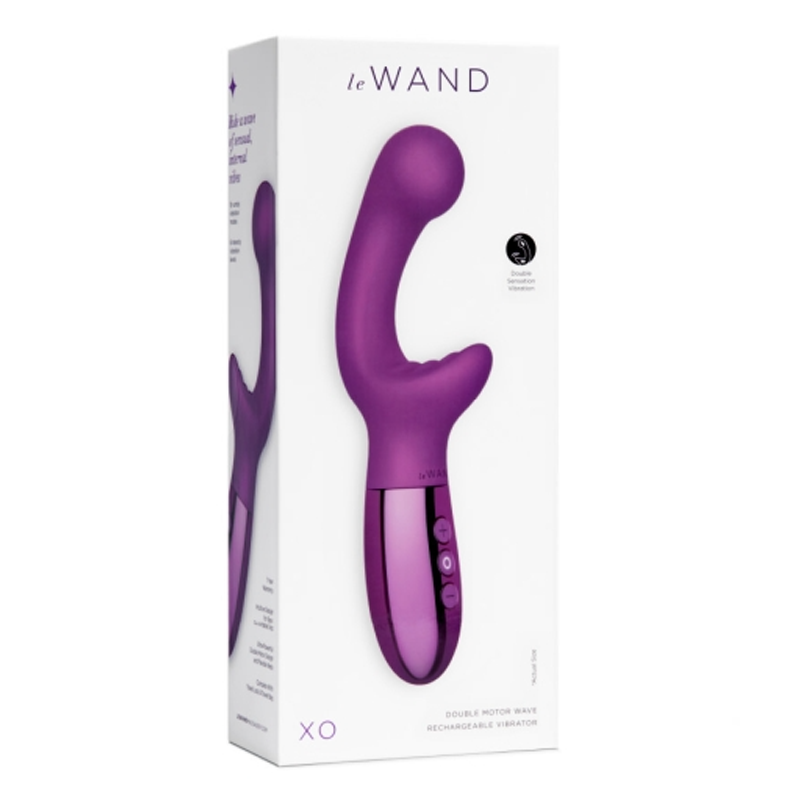 Le Wand XO Vibrator with dual motor design