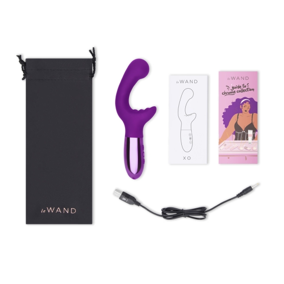 Le Wand XO Vibrator with dual motor design