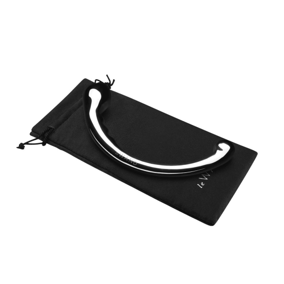 Le Wand Hoop Stainless Steel Dildo – Dual-Ended Metal Wand for G-Spot & P-Spot Play