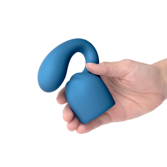 Le Wand Glider Petite Silicone Attachment with dual-stimulation design