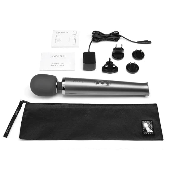 Le Wand luxury packaging and travel case included