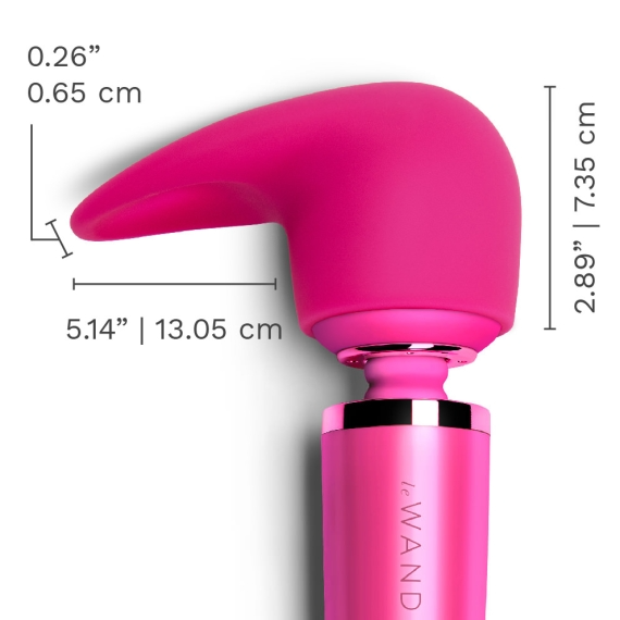 Le Wand Flick Flexible Silicone Attachment – Oral-Inspired Wand Add-On