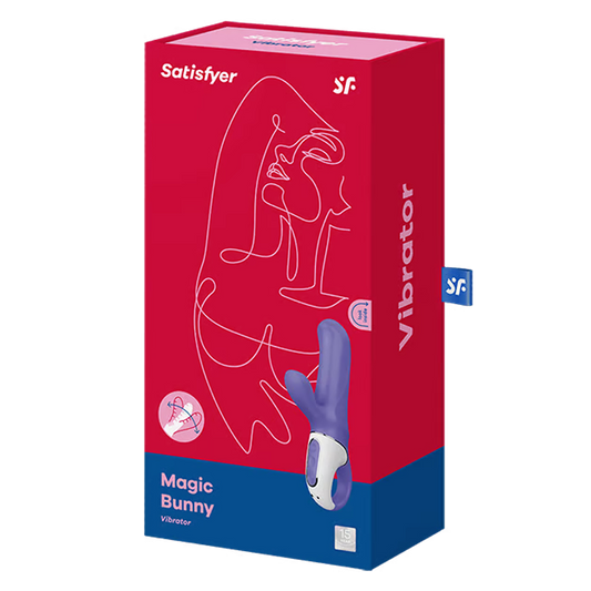 Satisfyer Magic Bunny rabbit vibrator – compact dual motor toy for G-spot and clit stimulation