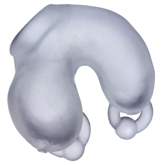 Oxballs Meatlocker Chastity - CLEAR ICE