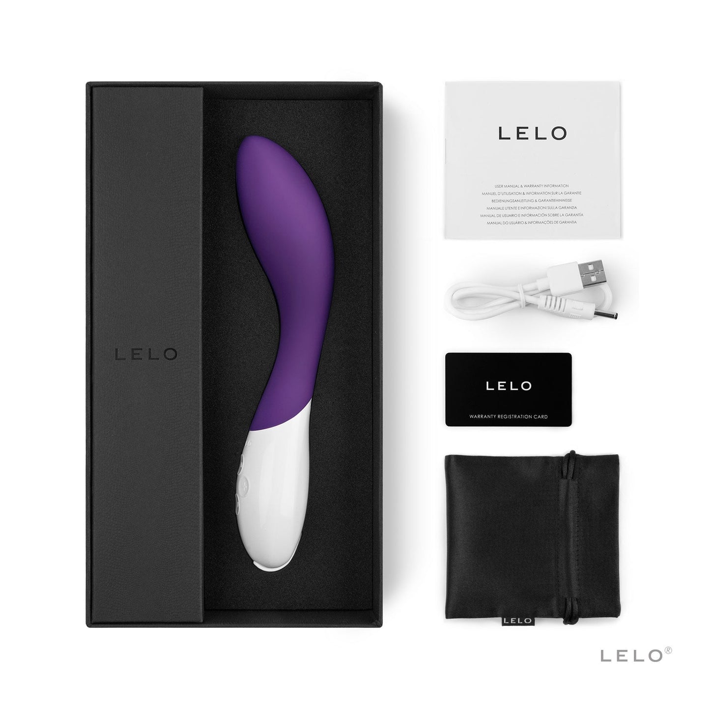 Lelo Mona 2 G-Spot Vibrator - Purple