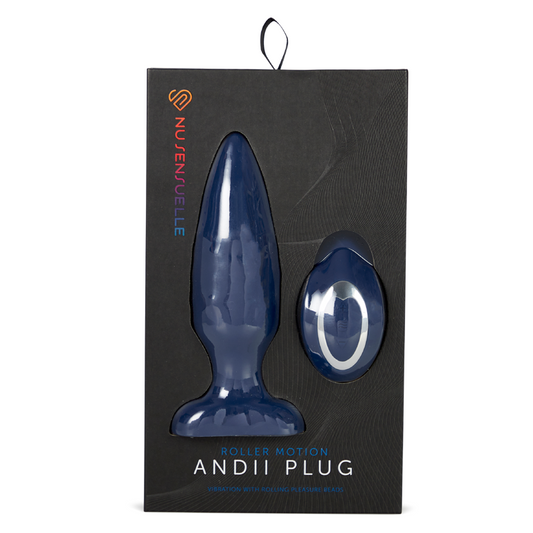 Nu Sensuelle AndII Plug - Navy Blue