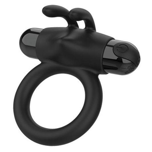 NOBÜ Onyx Rechargeable Cockring - BLACK