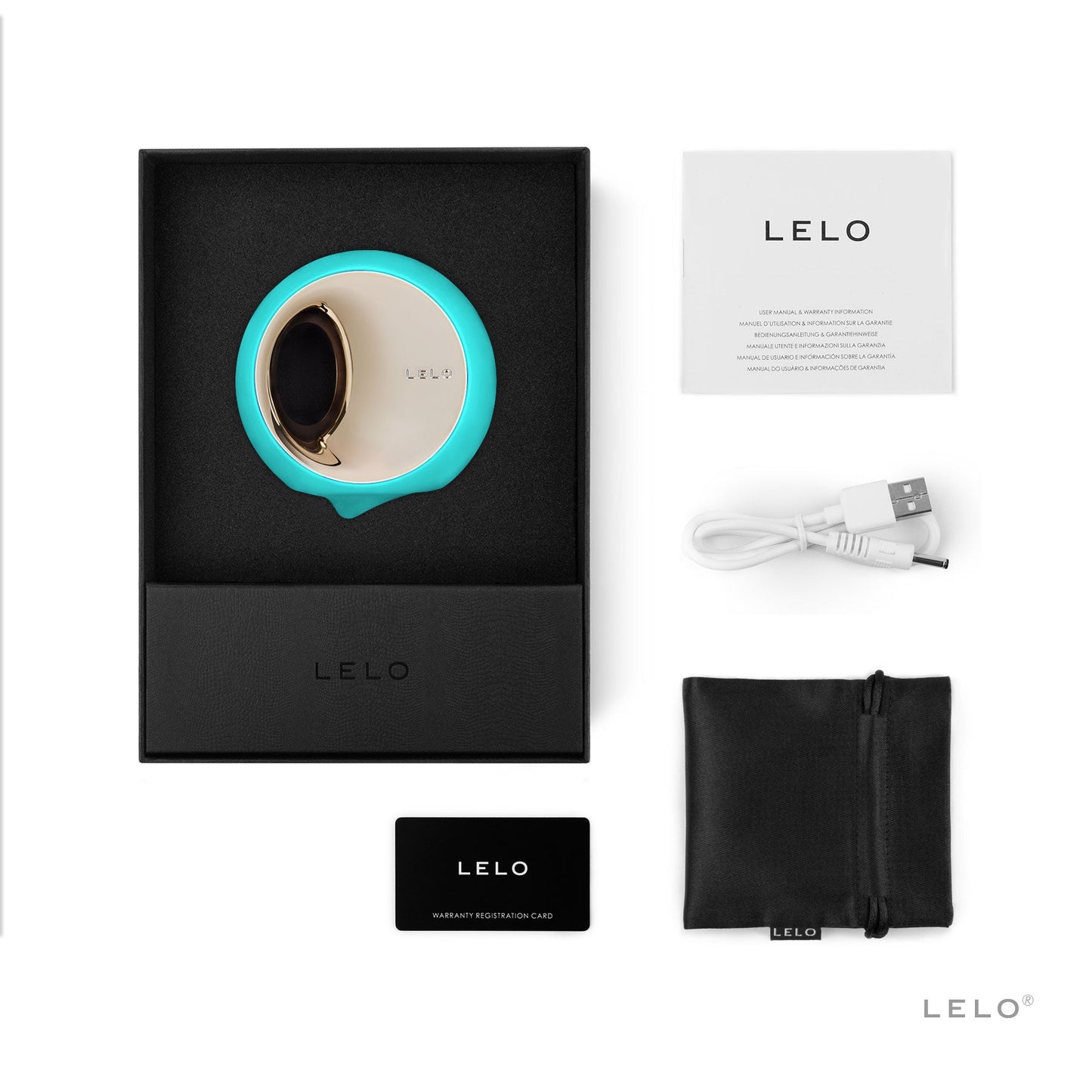 Lelo Ora 3 Oral Stimulator - Aqua