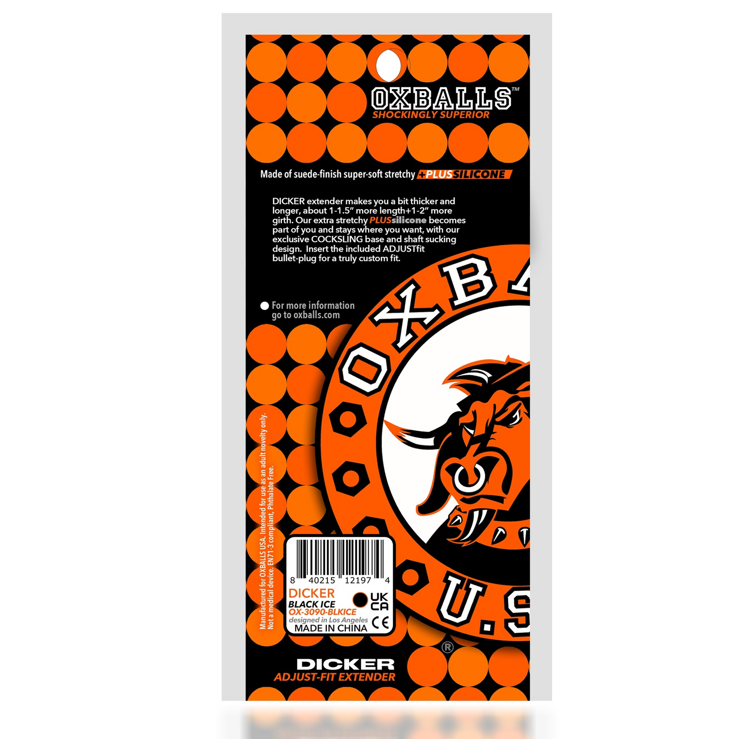 Oxballs Dicker Cocksheath - Clear Ice