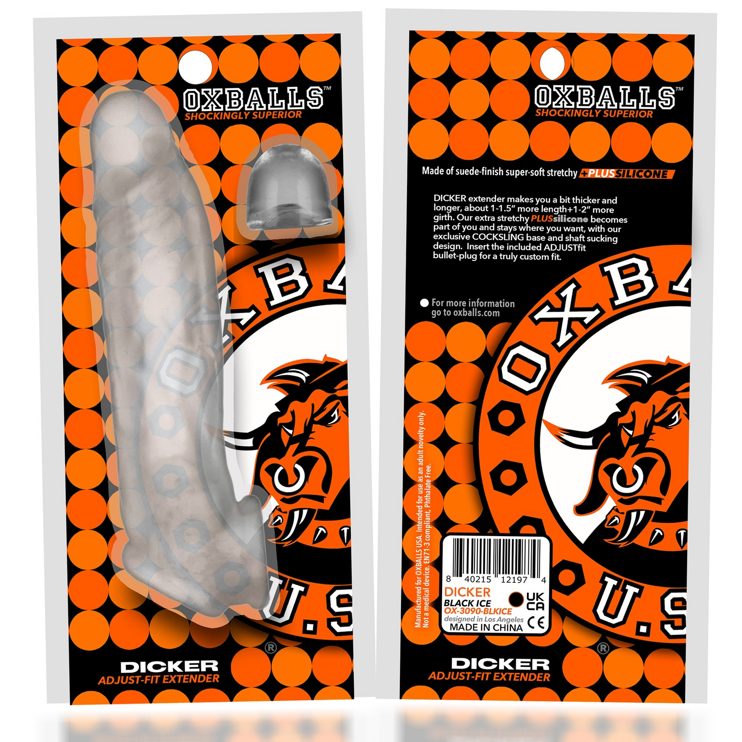 Oxballs Dicker Cocksheath - Clear Ice