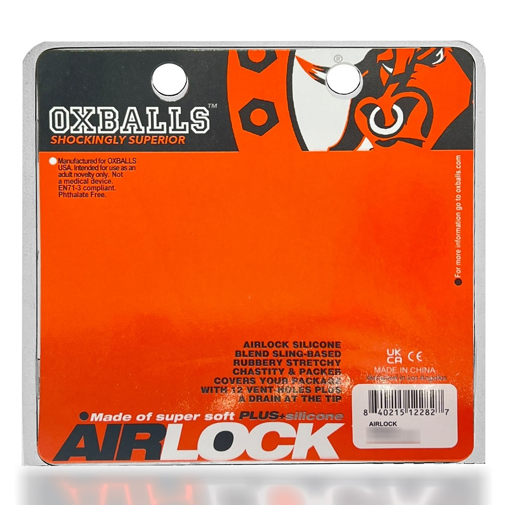 Oxballs Airlock Soft plus+SILICONE™ Chastity Cage