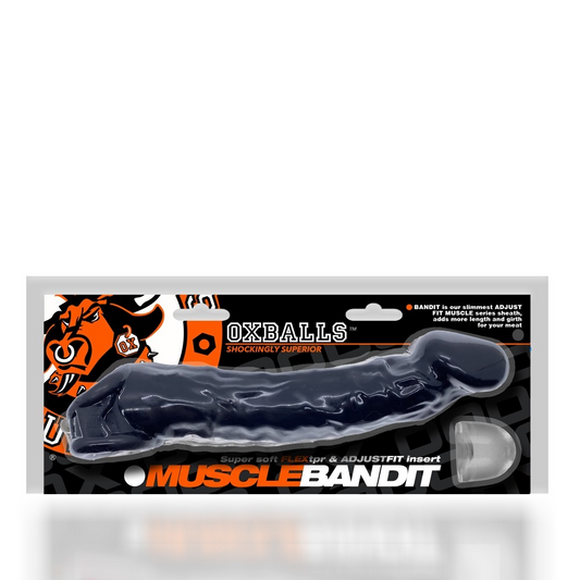 Oxballs Muscle Bandit Slim Cocksheath- BLACK