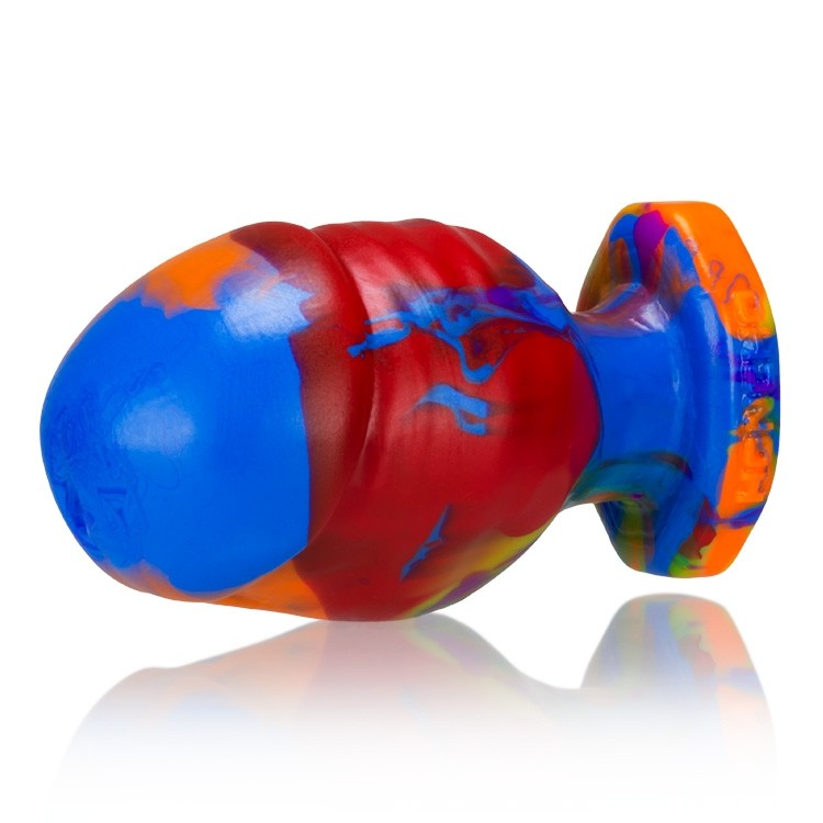 Oxballs Honcho Rainbow Silicone Plug - Small