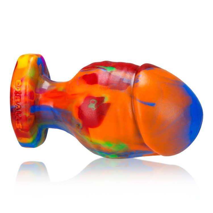 Oxballs Honcho Rainbow Silicone Plug - Large