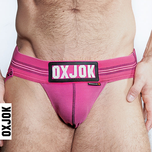 OXBALLS OXJOK Slingjock Upthrust Slider-Strap Jock – Pink Sky