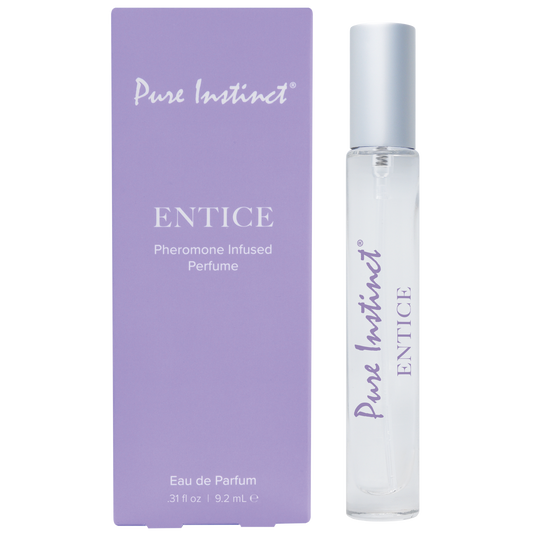 Pure Instinct Entice Pheromone Infused Perfume – 0.31 oz / 9.2 mL