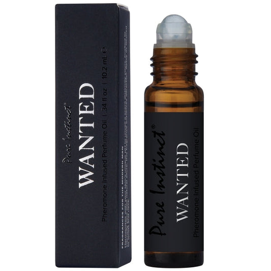 Pure Instinct WANTED – Men's Pheromone Perfume Oil (15 mL)