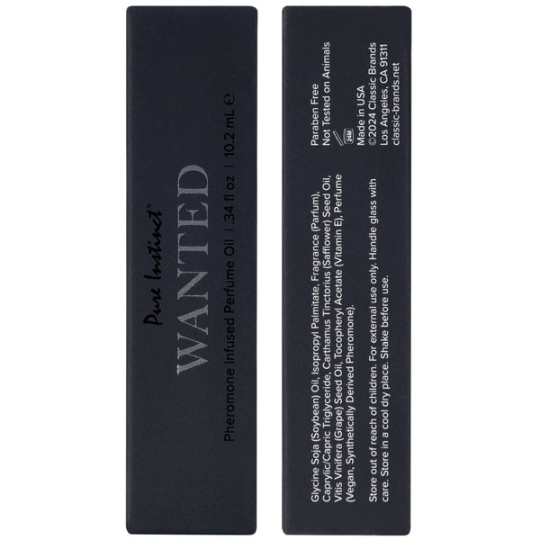 Pure Instinct WANTED – Men's Pheromone Perfume Oil (15 mL)