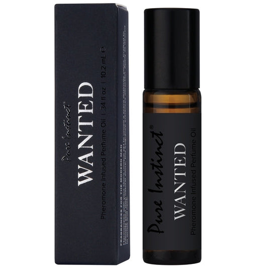 Pure Instinct WANTED – Men's Pheromone Perfume Oil (15 mL)