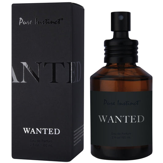 Pure Instinct Wanted Men's Collection Pheromone Perfume – 2 oz / 60 ml