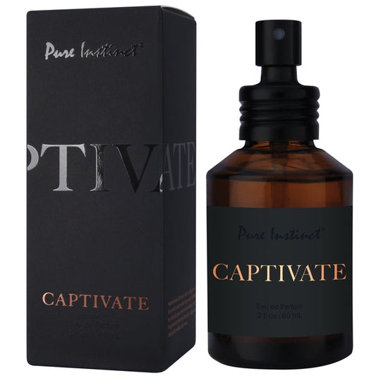 Pure Instinct Captivate pheromone perfume spray bottle for men