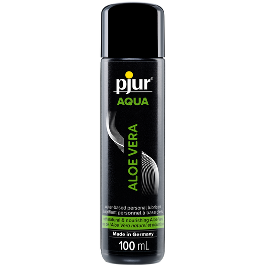 Pjur Aqua Aloe Vera Water-Based Lubricant – 3.4 oz / 100 mL