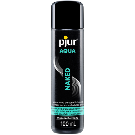Pjur Aqua Naked Water-Based Lubricant – 3.4oz / 100ml